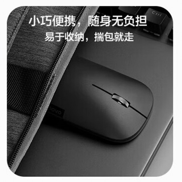 Lenovo Air Handle Silent Dual Mode Mouse Peach Blossom Pink QXR1R34324