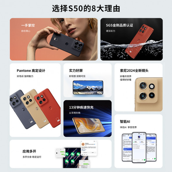 Lenovo Motorola (moto) 12GB+256GB/latte PB350002CN