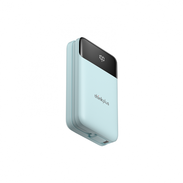 Lenovo Thinkplus 20000mAh built-in corded power bank (blue) 4XV1N53110