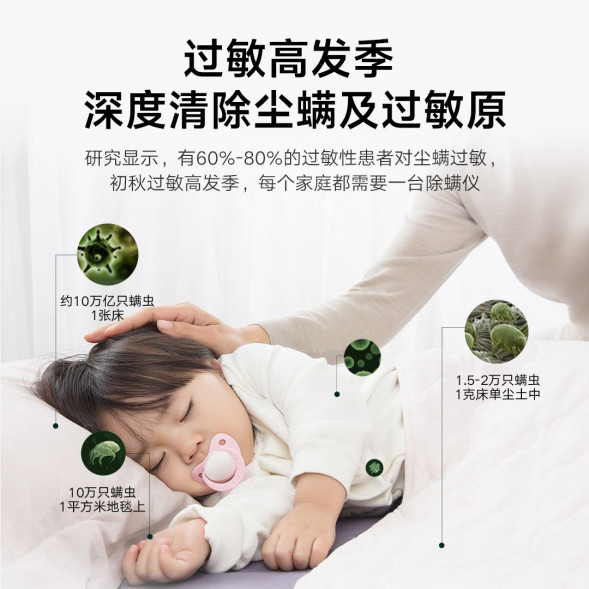 Xiaomi Mijia Wireless Mite Remover White 23099