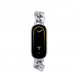 Xiaomi Mi Band metal bracelet with buckle matte silver 57432