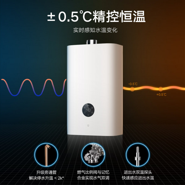Xiaomi Mijia Zero cold water gas water heater S1 18L 36128
