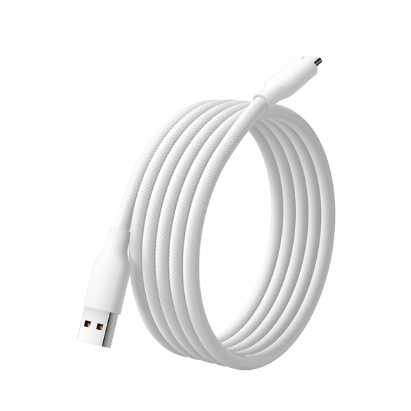 Xiaomi 6A Magnetic Fast Charging Data Cable 1m USB-A to USB-C Technology White 62351