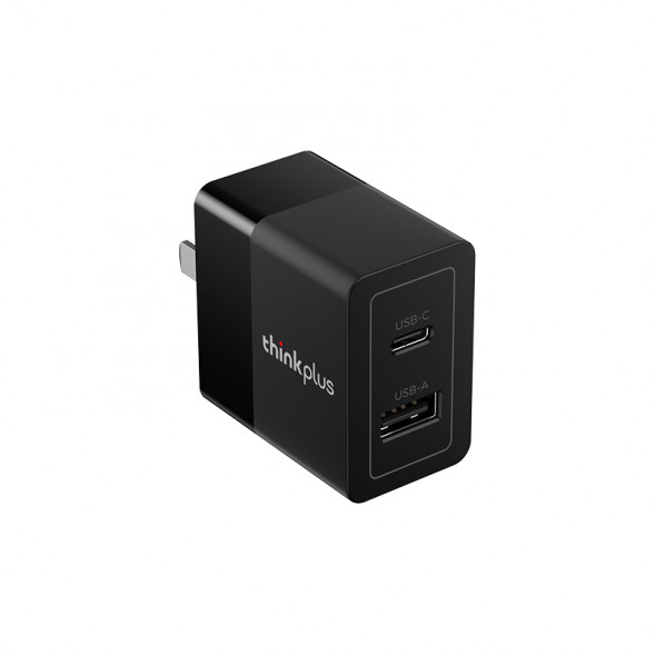 Lenovo Thinkplus light and shadow series A+C multi-port charger 20W black 4X21P39274