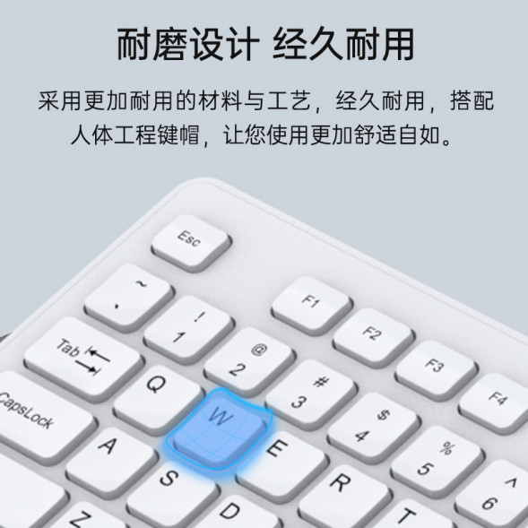 Lenovo Erazer Wired keyboard K301/white 31115831