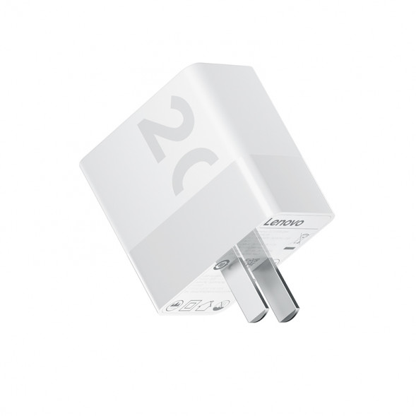 Lenovo Thinkplus light and shadow series A+C multi-port charger 20W white 4X21P39275