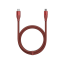 Xiaomi 6A dual Type-C high-speed braided data cable dark red 54788