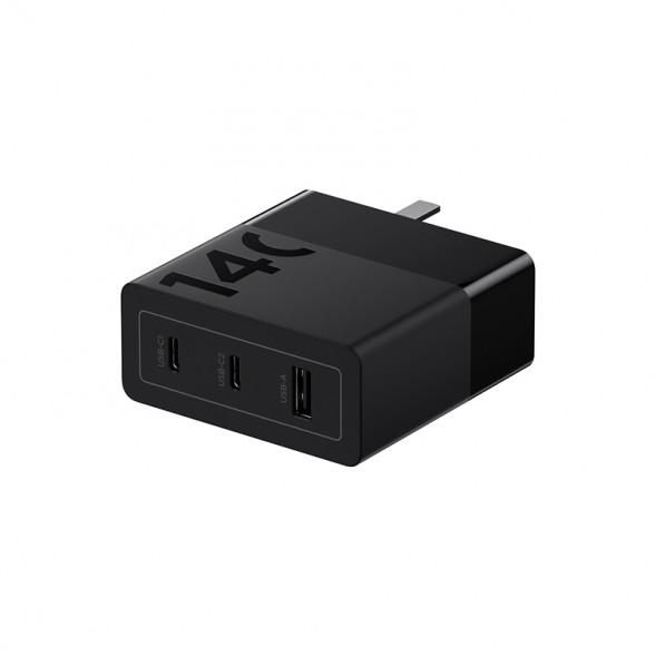 Lenovo Thinkplus light and shadow series 2C+A PD3.1 gallium nitride multi-port charger 140W black 4X21P39282