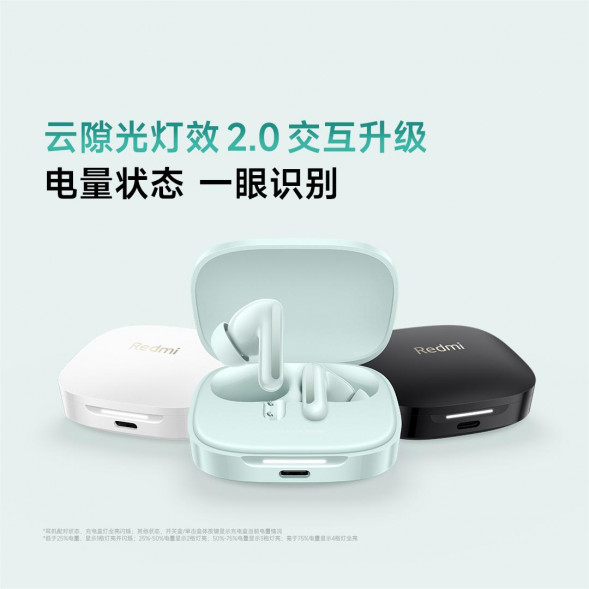 Xiaomi Redmi Buds 6 earphones sunny white 59309