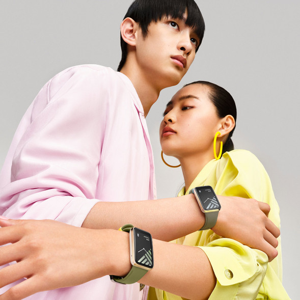 Xiaomi Mi Band 7Pro Faux Leather Silicone Wristband Monet Gray 43376