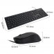 Lenovo KM200 wired keyboard and mouse set black QXR1Q51008