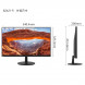 Lenovo Lecoo 23.8-inch 100Hz105%sRGB office and entertainment monitor B2421-R B2421-R