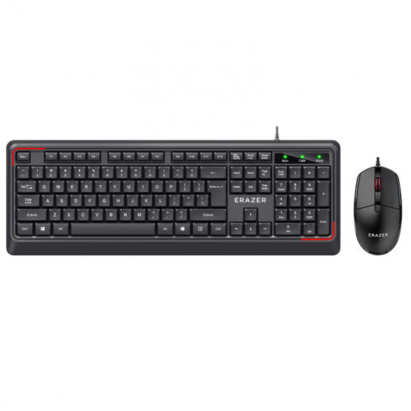 Lenovo Erazer Wired keyboard and mouse set KM201/black 31111704