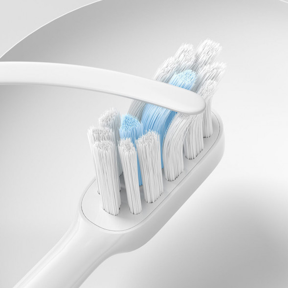 Xiaomi Mijia Compatible with T301/T302 Sonic Electric Toothbrush Head 3 Pack (Standard Type) Deep Sea Blue 43448