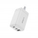 Lenovo Thinkplus GaN 65W three-port charger white charging head QX51P89784