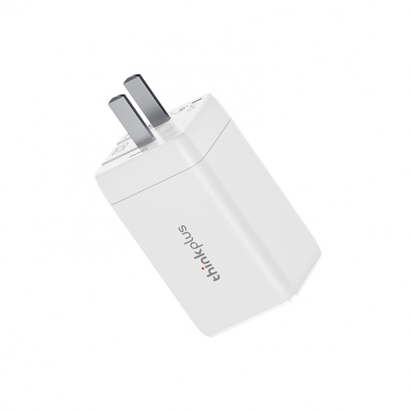Lenovo Thinkplus GaN 65W three-port charger white charging head QX51P89784