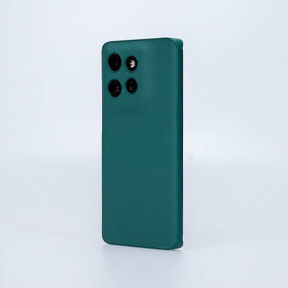 Lenovo Motorola (moto) Plain leather protective case/turquoise green 6974621960385