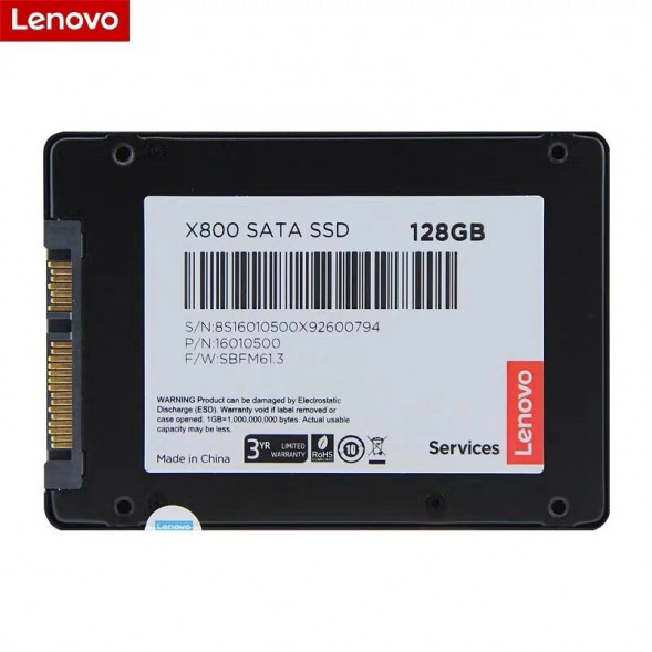 Lenovo SSD X800 SATA 128G 202209290001
