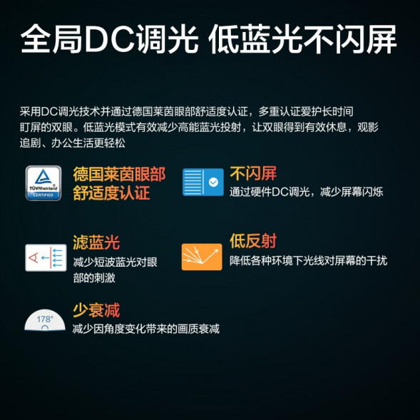 Lenovo ThinkVision T series/(27-inch FHD blue light filter large screen) T27i-30 63A4MAR1CB