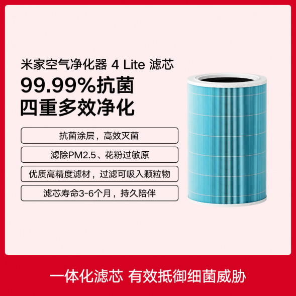 Xiaomi Mijia Air Purifier 4 Lite Filter Element Blue 31962