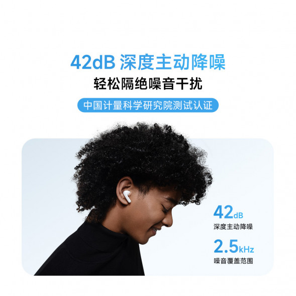 Xiaomi Redmi Buds 6 Youth Edition Bluetooth Headphones Clear Snow White 57187