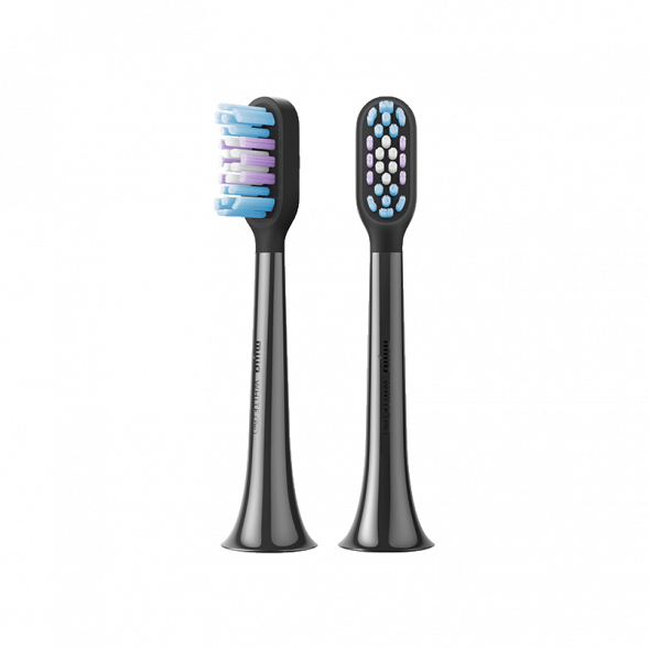 Xiaomi Mijia Sonic Electric Toothbrush Head Full White White Type 2 Pack Suitable for T501/T501C Black 44041