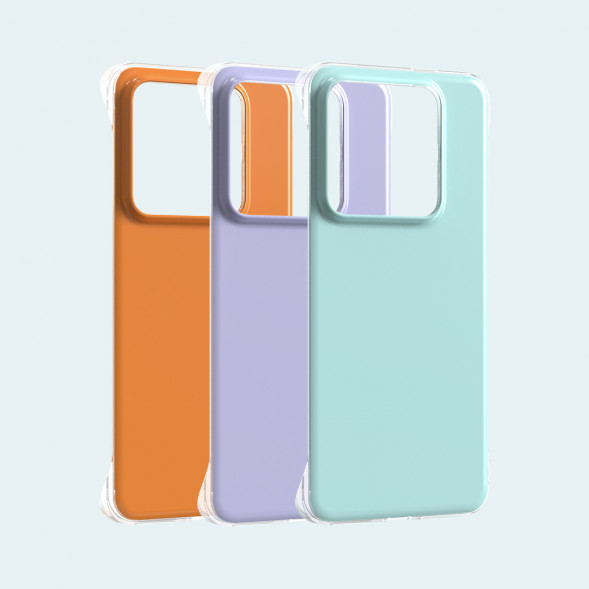 Xiaomi AlwaysSmart Colorful Translucent Protective Case-Iris Purple (Applicable to 14) 54479