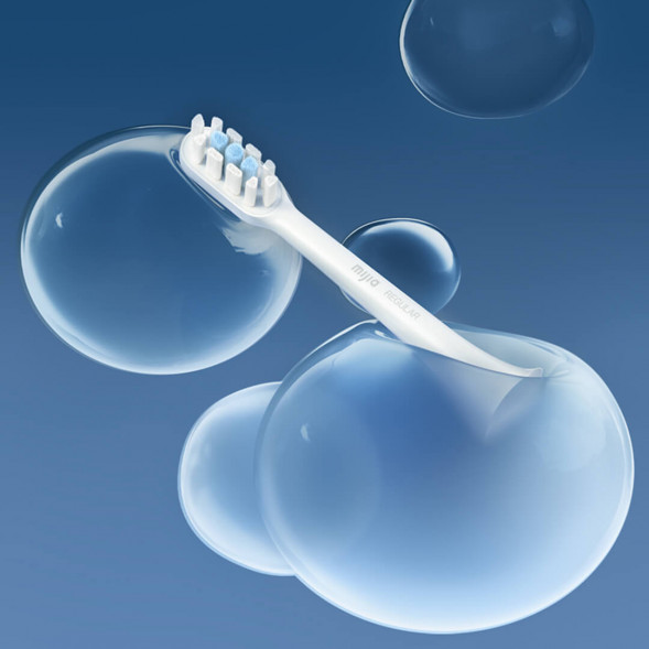 Xiaomi Mijia Compatible with T301/T302 sonic electric toothbrush head 3-pack (standard type) white 37414