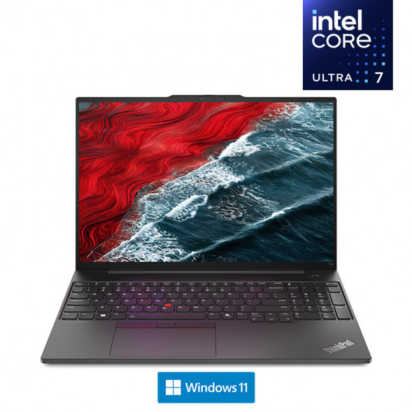 Lenovo ThinkPad E16 AI 2024 Intel Core Ultra 7 Classic Business Laptop TH-2024096