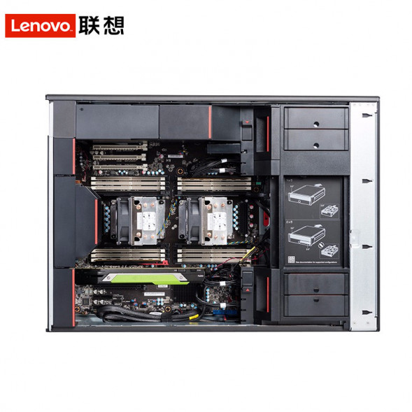 Lenovo ThinkStation P920 2*5218/64G/512G+4TB/RTX4000/1400W/+27-inch 4k monitor*2 P920 01