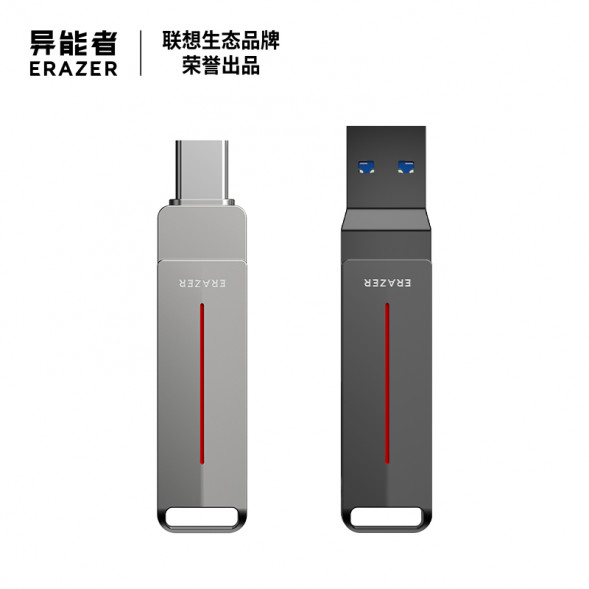 Lenovo Erazer 64GB/F502 Plus Dual Interface Gunmetal Color (Reading Speed ​​Up to 180MB/s) 65012401