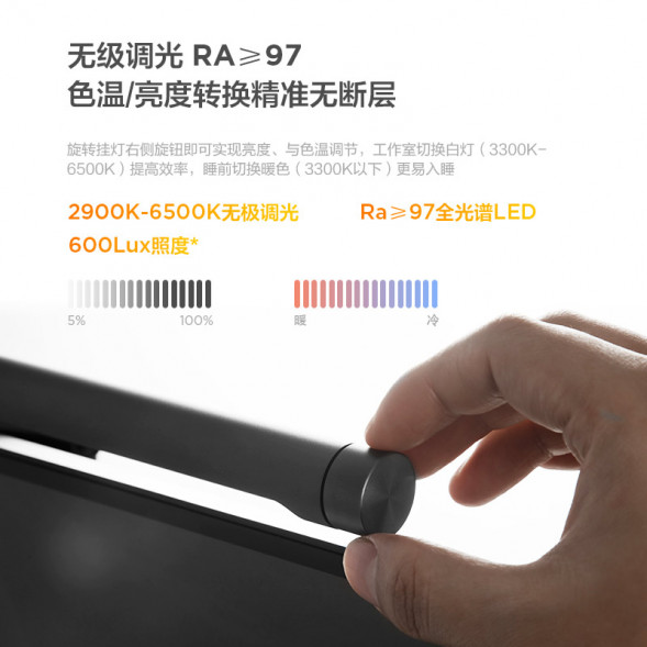 Lenovo Wall hanging lamp/soft light eye protection screen hanging lamp QZE1K39415