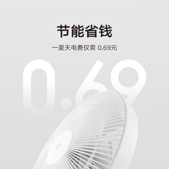 Xiaomi Mijia Intelligent DC variable frequency floor fan 1X upgraded version 45627