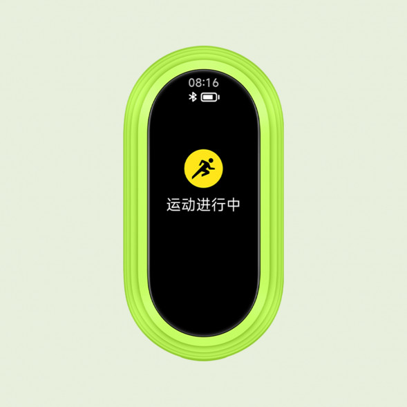 Xiaomi Mi Band 8 running pods 47445