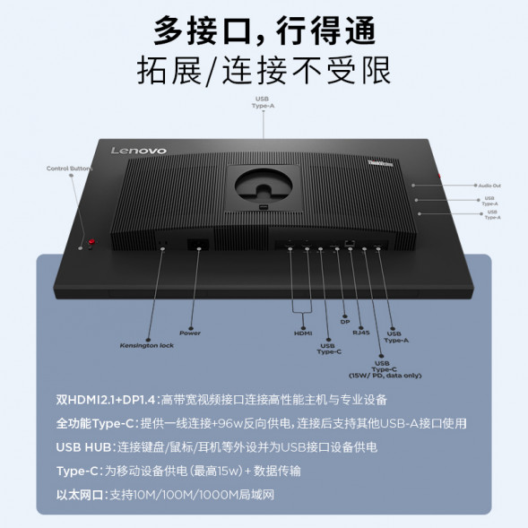 Lenovo ThinkVision 3D series/(Ultra-clear naked eye 3D screen) Lenovo 27 3D 63F1UAS3CB