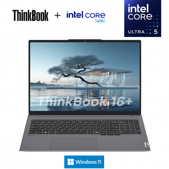 Lenovo ThinkBook 16+ 2024 AI all-round notebook Intel Evo platform certified Core Ultra 5 00CD 21LE0000CD-LK