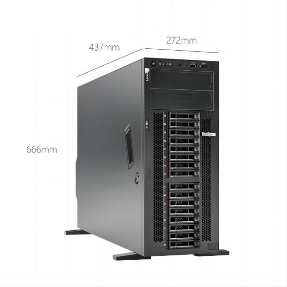 Lenovo ThinkSystem ST550 virtualized deep learning server 4210R*2/8*32G/480G+3*2T/R530-8i ST550RC657