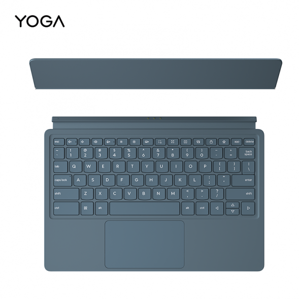 Lenovo Yoga Pad Pro AI Yuanqi Magnetic Keyboard and Stand Mist Sea Blue ZG38C06722