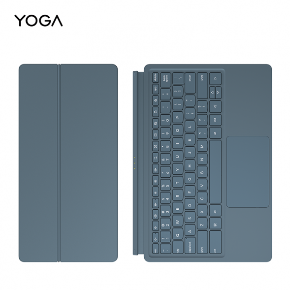 Lenovo Yoga Pad Pro AI Yuanqi Magnetic Keyboard and Stand Mist Sea Blue ZG38C06722