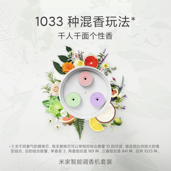 Xiaomi Mijia Smart Perfume Machine Replacement Core for Perfume Machine-Holiday Fantasy (Grapefruit Fragrance) 46594