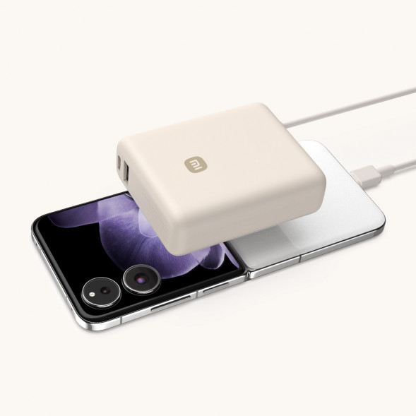 Xiaomi Comes with cable power bank 10000 33W light brown color 59629