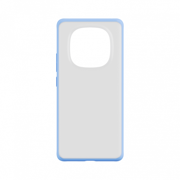 Xiaomi Redmi Note 14 Pro+ ROCK matte anti-fall protective case clear blue 62924