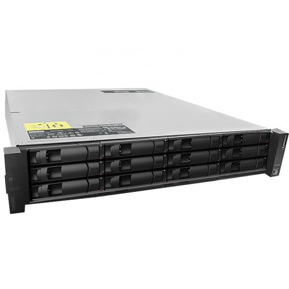 Lenovo ThinkSystem DE4000H storage large disk host/dual control/4*16GB FC/10*4T DE2000HRC016