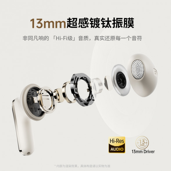 Lenovo Erazer semi-in-ear wireless headphones EK02 white 65016852