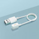 Xiaomi Small square head magnetic charging cable 2 white 44917