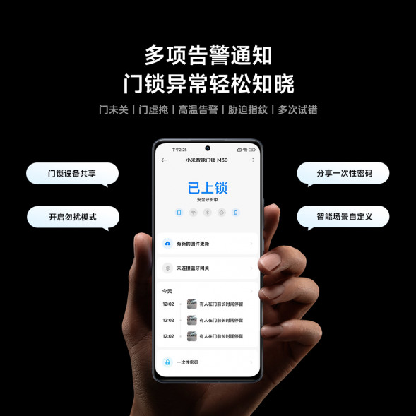 Xiaomi Smart door lock M30 face recognition version 56332