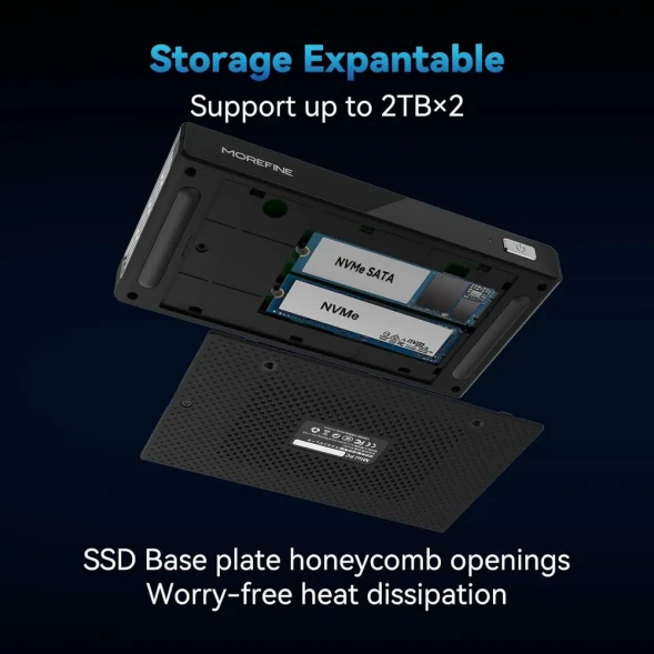 摩方/Morefine M6 N100 LPDDR5 16G+0 WIFI6 AX201