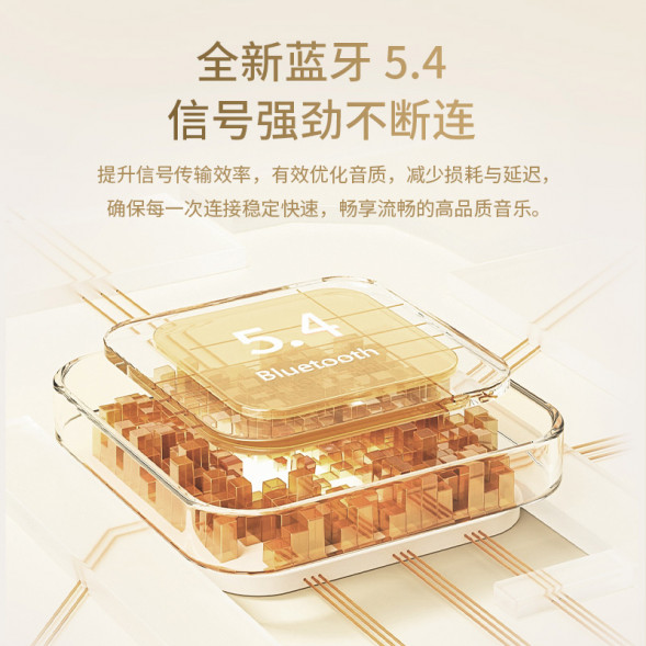 Lenovo Erazer (ETK-W01)Noise Canceling Bluetooth Headphones Beige 65014748