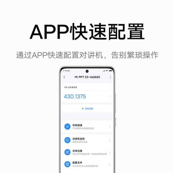 Xiaomi Walkie-Talkie 2S space gray 41347