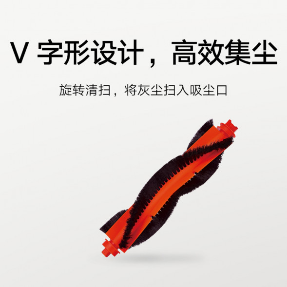 Xiaomi Mijia Main brush cover of sweeping and mopping robot, suitable for 3C enhanced version of sweeping and mopping robot 52767
